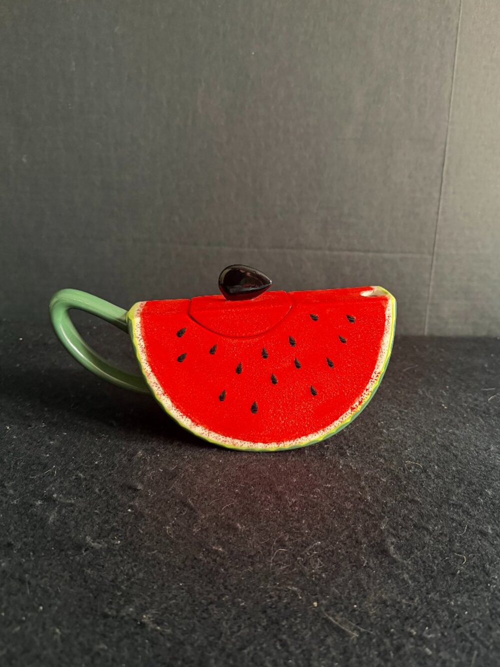 Vintage Handpainted “Watermelon Slice’ Tea Pot